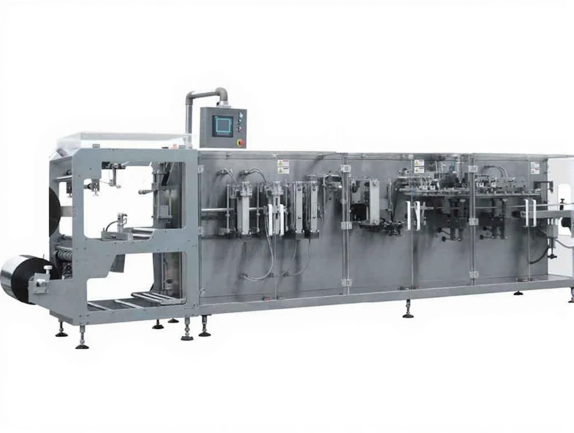 p4ghyk9519rm80ctrr88zn1fvg 55 Pieces/Minute Bobbin Doypack Packaging Machine - Image 1