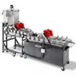 800-2500 Kg/Hour Plastic Granule Vibration Drying Machine