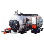 3-pass 1550 kg/h 40m² Scotch type steam boiler