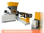 Ø110 210-300 Kg/Hour Plastic Recycling Granule Extruder - Image 2