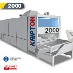 1000-2000 Kg / Hour Single Belt Nut Roasting Machine