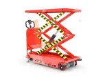 1200 Kg 180 Cm Mobile Battery Scissor Lift Platform - Image 4
