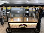 Breakfast - Simit- Pastry Cart - Manufacturing Carts and Stands