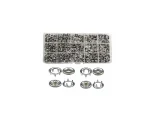 635 (200 Set) 10.5 Mm Metal Snap Fasteners and Storage Box - Image 3