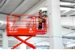 10 Meter 240 Kg Scissor Personnel Lift Platform