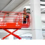 10 Meter 240 Kg Scissor Personnel Lift Platform