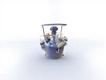 20 Lt Teflon Coated Paint Pressure Tank With Automatic Mixer - Image 2