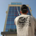 Wet System Building Exterior Cleaning Service