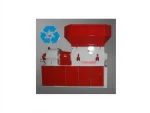120x65cm Single Shaft Single Gearbox Shredder Plastic Granulator