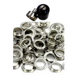 500 Piece Set + Top Hold Mold Set 2 cm Large Eyelet for Tarpaulin