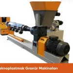Ø120 280-400 Kg/Hour Plastic Recycling Granule Extruder
