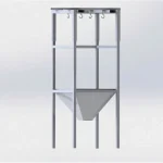 Big Bag Discharge and Dust Control Bunker