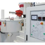 200 Kg Vertical PVC Mixer – Heated Raw Material Mixing Machine