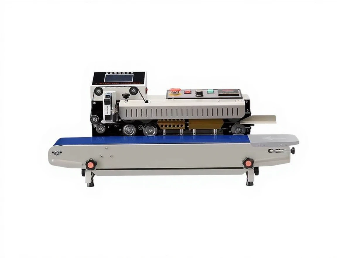 ptggm5d805rmy0cv944tzqr40m 6-12 Meters/Minute Inkjet Automatic Bag Gluing Machine with Date Coding - Image 1