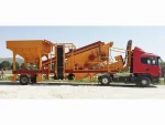 130-250 Ton / Hour Mobile Washing Screening Plant