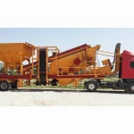 130-250 Ton / Hour Mobile Washing Screening Plant