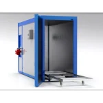 1200x4200x1500 mm Electric Box Type Paint Oven
