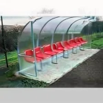 2 Meter 4 Person Aluminum Substitute Player Cabin