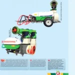 2000 Liter Pull-Type Rotary Head Turbo Sprayer