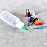 30 ML 11 Needle Transparent Small Oil Dispenser Adhesive Cartridge Applicator