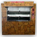 120 Bread Capacity Double Deck Electric Black Oven