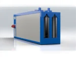 1500x2300x8000 mm Motorin/Diesel U Type Electrostatic Powder Coating Oven - Image 4