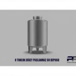 8 Ton Vertical Stainless Food Stock Tank