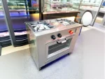 2-Eye (90X50x85 cm) Stainless Steel Stove - Image 3