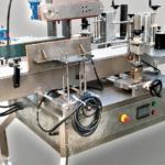 Automatic Plastic Glass Bottle Labeling Machine