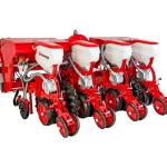 6-Row Fertilizer-Free Double Disk Pneumatic Precision Seeder