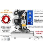 Automatic 3 Line Date Coding Machine