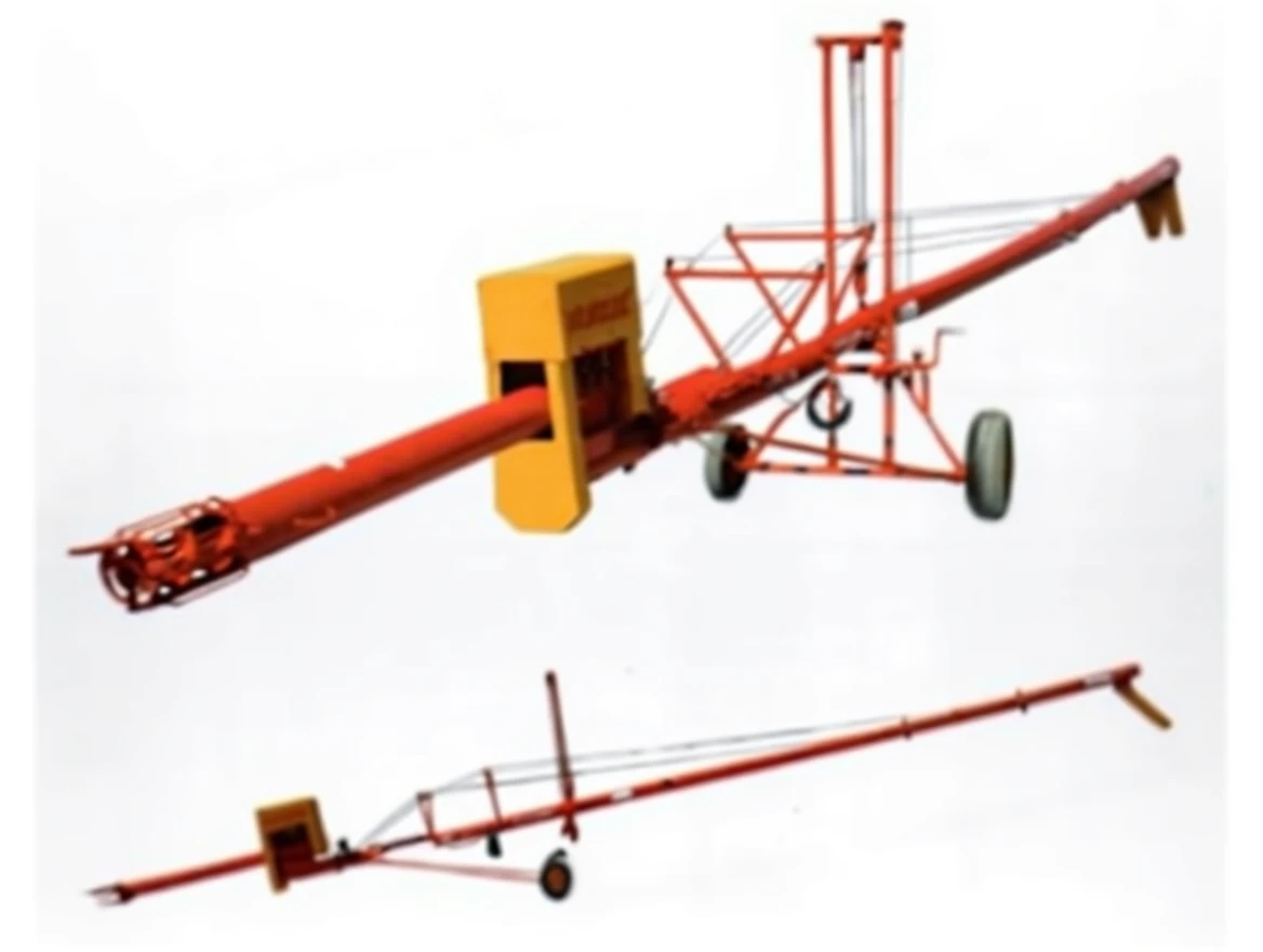 qa1fjesczdrmw0cvna7axm47m4 ⌀22/(16000mm) Vertical Foot Step Electric Motor Driven Agricultural Screw Conveyor - Image 1