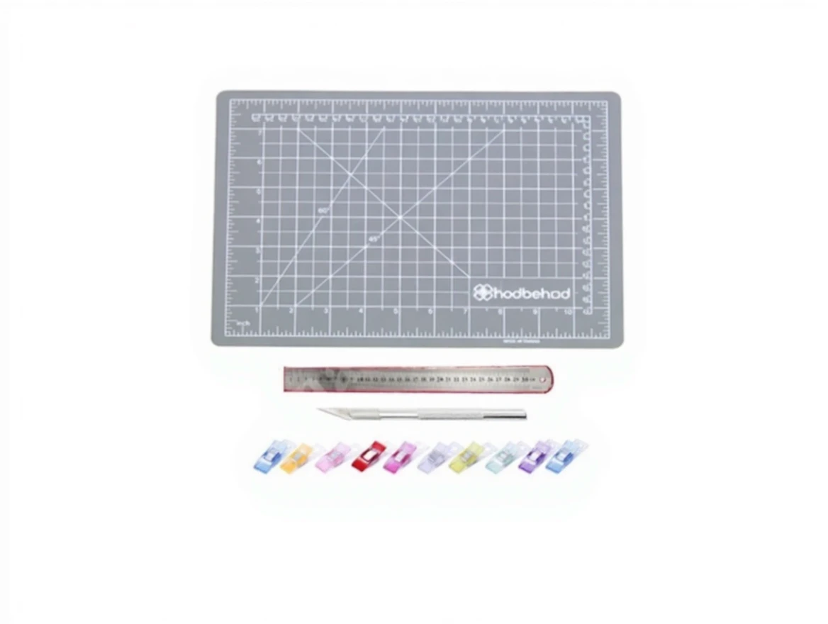 qb038z2xr9rmt0cvjbs8azsf68 A3 Cutting Mat Grey Color (45Cmx30cm) Double-Sided Hobby Cutting Mat Board Set - Image 1