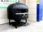 100x100 cm Rotating Base Gas Pizza Oven - Image 7