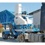90-180 Ton / Hour 90 Mobile Crushing Screening Plant