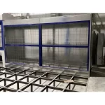 2560 gr / m2 Dry Type Electrostatic Wet Paint Cabin