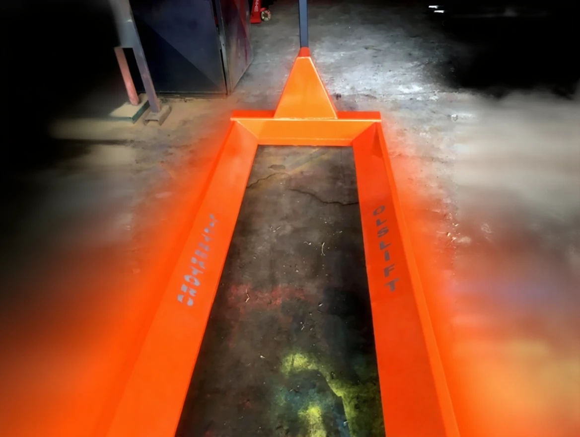 qd4rcsabtnrmt0cvbwdtc2yzk8 3 Ton 3 Metre Manual Roll Levent Pallet Truck - Image 1