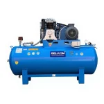 500 Lt 6000 Numbered Italian Abac Head 7.5 Hp Piston Compressor