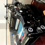 46x64 cm 1970 Model One Colour Printing Machine