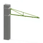 500 Kg (6 M) Column Mounted Jib Crane