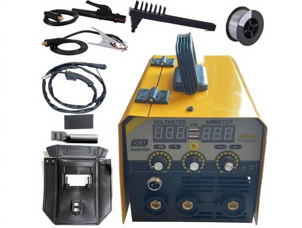 qfpmym88b5rma0cv31v9y9axk4 250A MIG420 Çok Fonksiyonlu Gazsız Gazaltı Kaynak Makinesi - Image 1