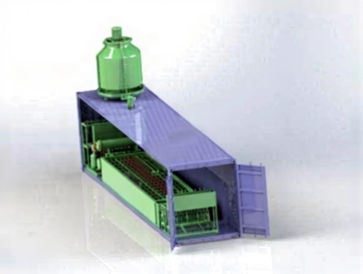 qh77khg8d9rma0ctw939c1tksc 5000 Kg/24 Hours Mobile Container Type Ice Block Making Machine - Image 1