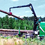 6100 Kg (9.6 Mt.) Scrap Loading Crane