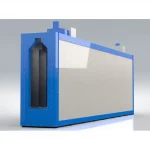 800X2300x36000 Mm Lpg/Lng Tunnel Type Electrostatic Paint Oven