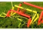 12-60 cm Fluorescent Colored Foldable Training Hurdle - Image 2