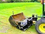 107 Cm Scarifier/Verticut Tractor Mounted Type Lawn Surface Aerating Machine - Image 2