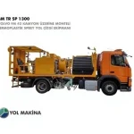 Thermoplastic Spray Road Line Truck