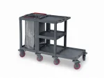 Plastic Cleaning Material Cart (53x149x100 cm)