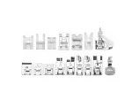 16 Piece Household Family Sewing Machine Complete Foot Set - Image 3