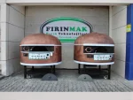 165x165 cm Rotating Base Gas Pizza Oven - Image 6